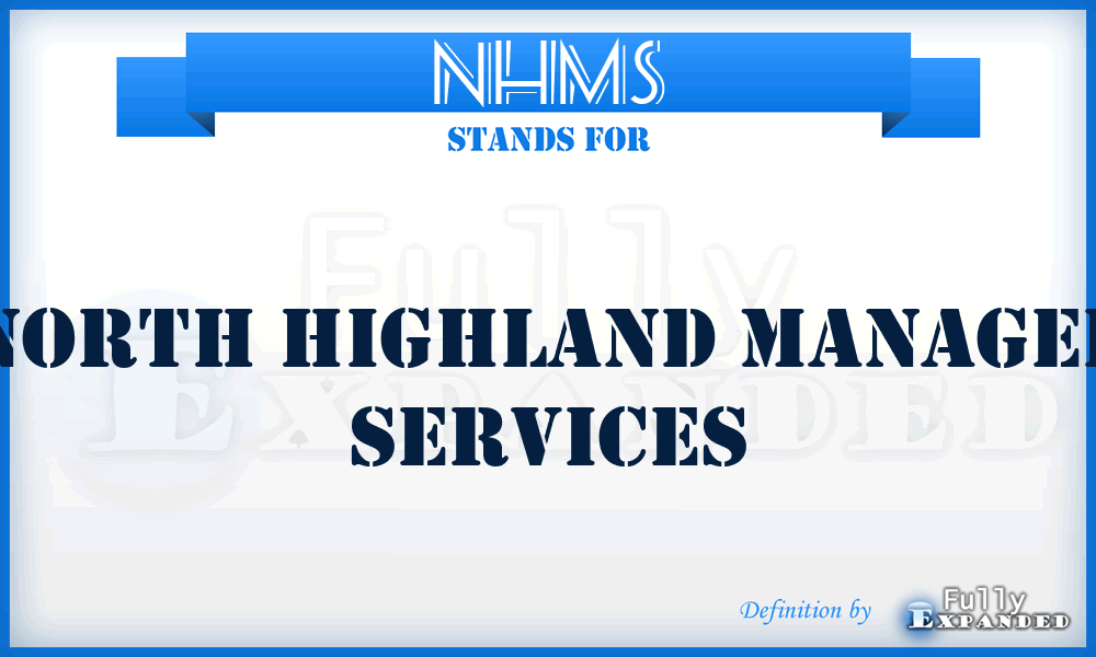 NHMS - North Highland Managed Services