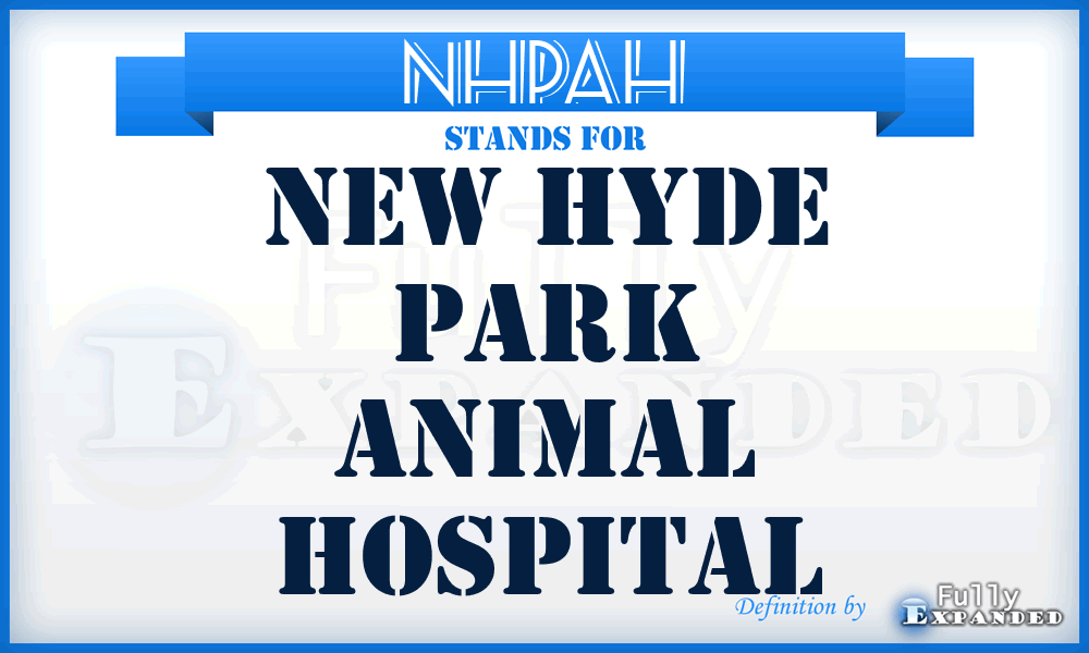 NHPAH - New Hyde Park Animal Hospital