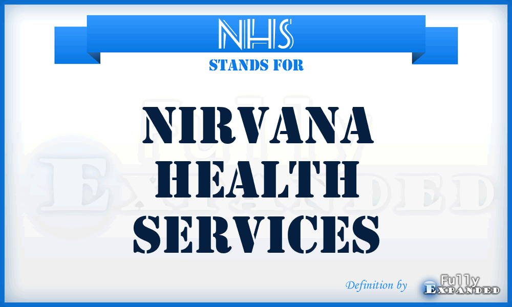 NHS - Nirvana Health Services