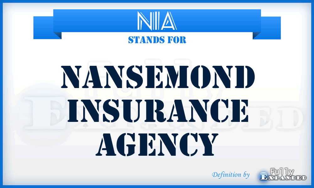 NIA - Nansemond Insurance Agency