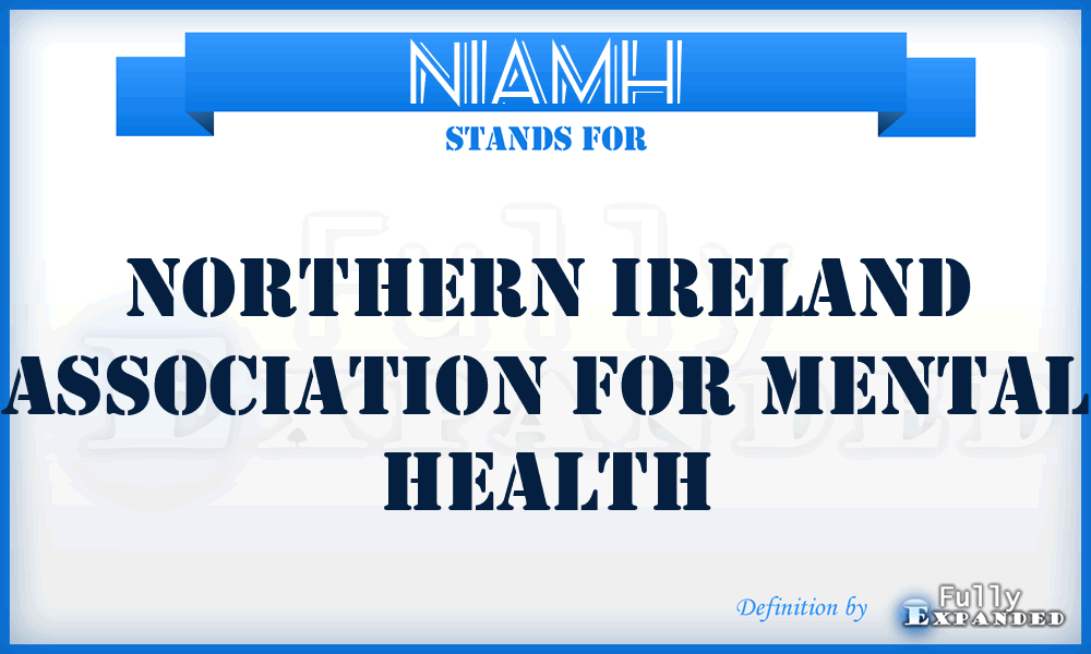 NIAMH - Northern Ireland Association for Mental Health