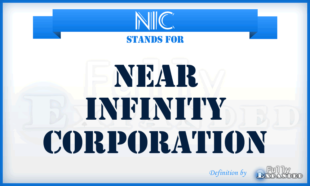 NIC - Near Infinity Corporation