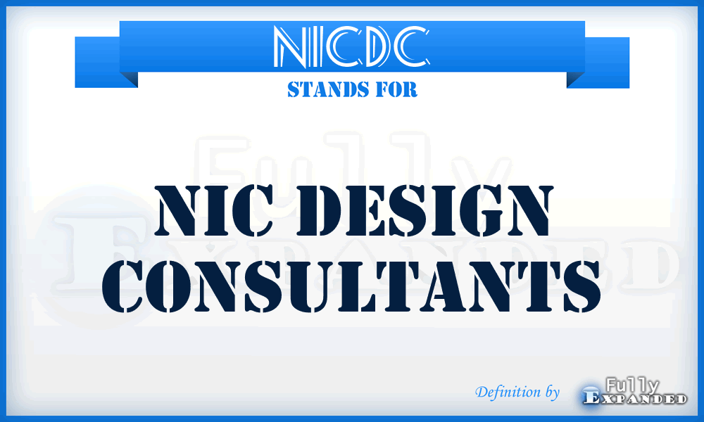 NICDC - NIC Design Consultants
