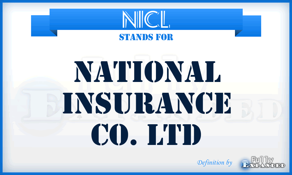 NICL - National Insurance Co. Ltd