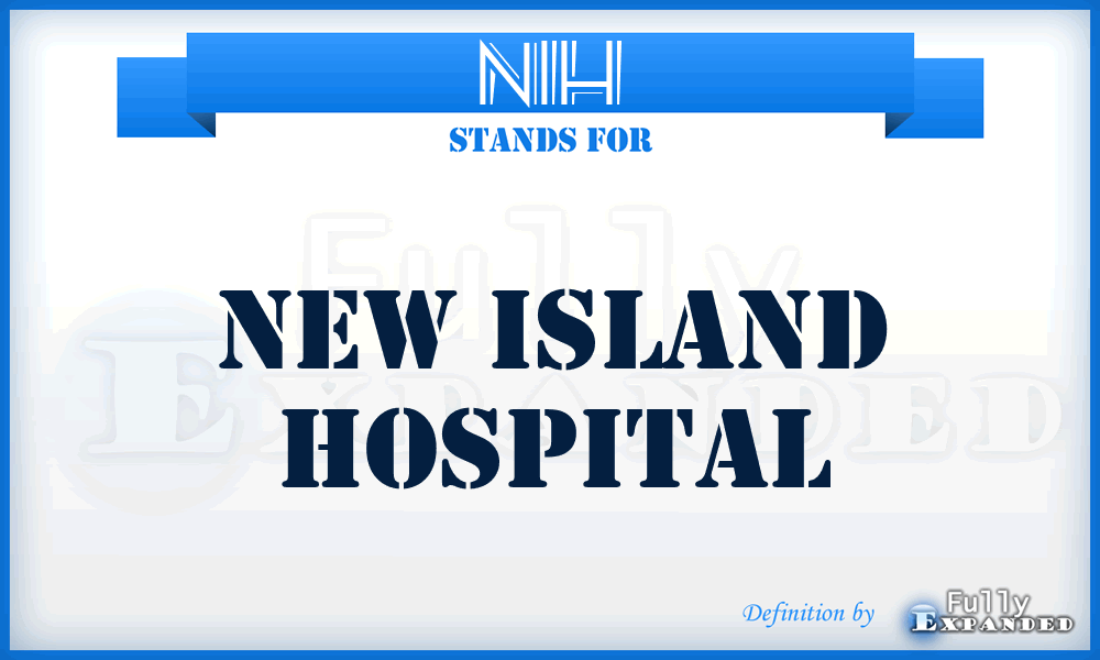 NIH - New Island Hospital