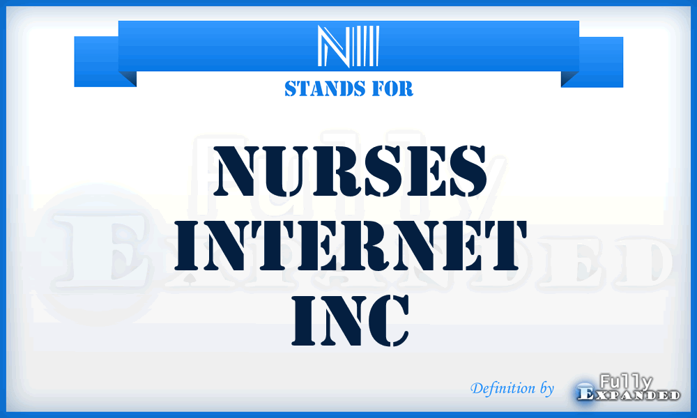 NII - Nurses Internet Inc