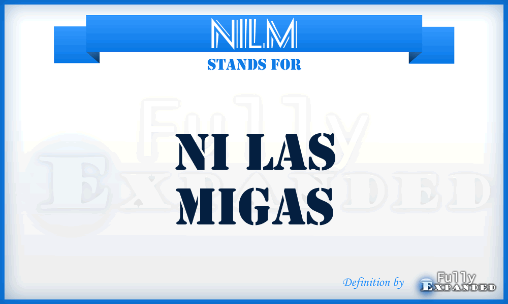 NILM - NI Las Migas