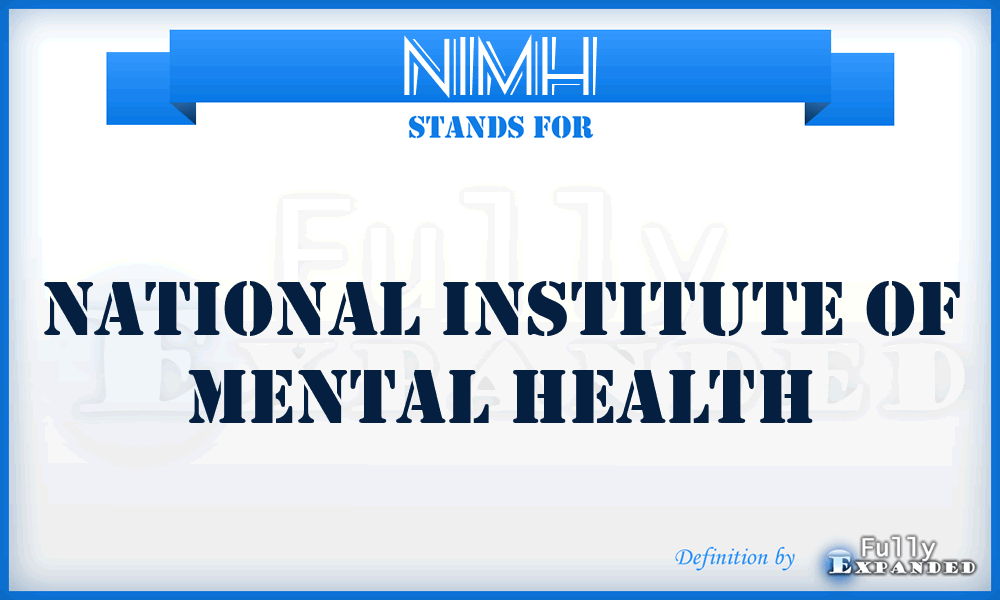 NIMH - National Institute of Mental Health