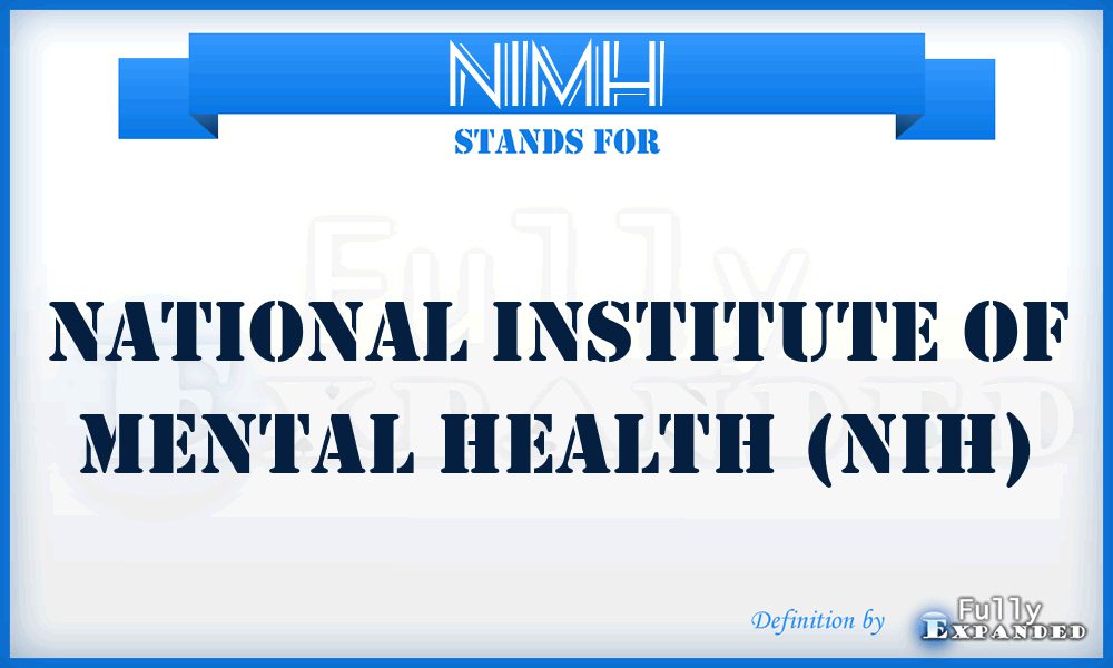 NIMH - National Institute of Mental Health (NIH)