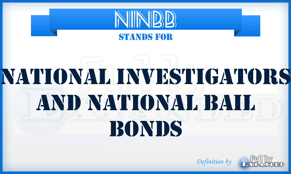 NINBB - National Investigators and National Bail Bonds