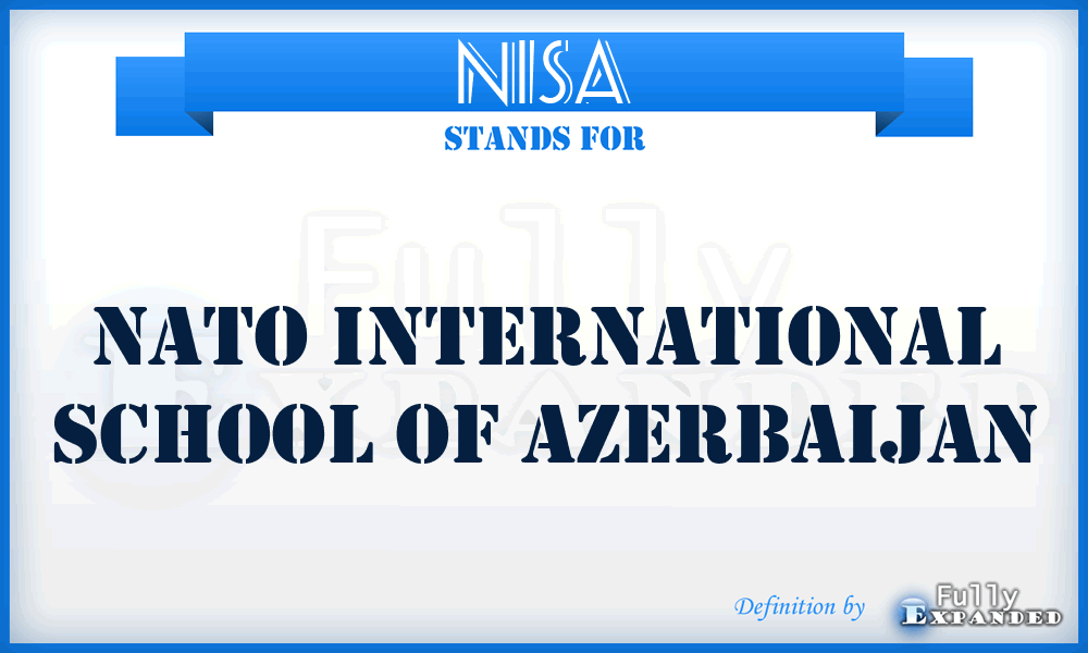 NISA - NATO International School of Azerbaijan