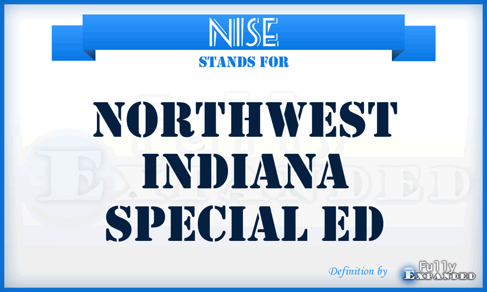 NISE - Northwest Indiana Special Ed