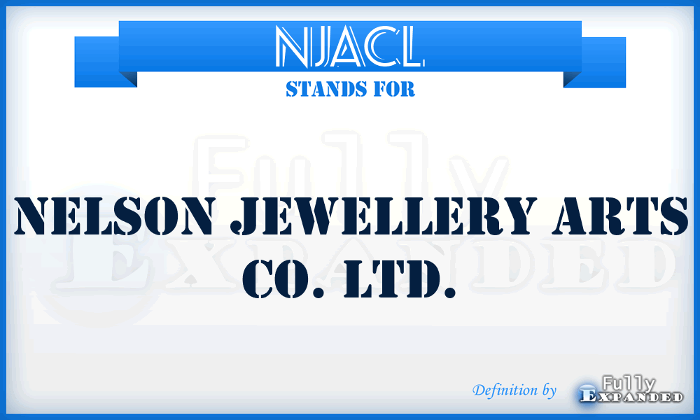 NJACL - Nelson Jewellery Arts Co. Ltd.