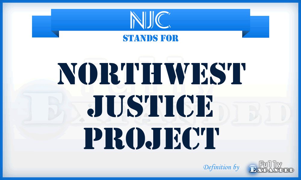 NJC - Northwest Justice Project