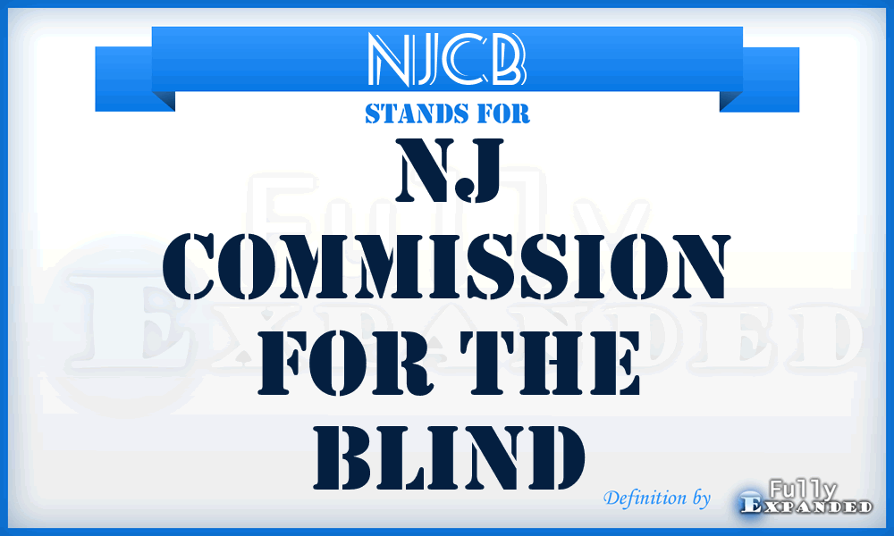 NJCB - NJ Commission for the Blind