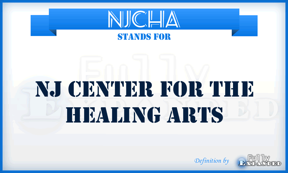 NJCHA - NJ Center for the Healing Arts