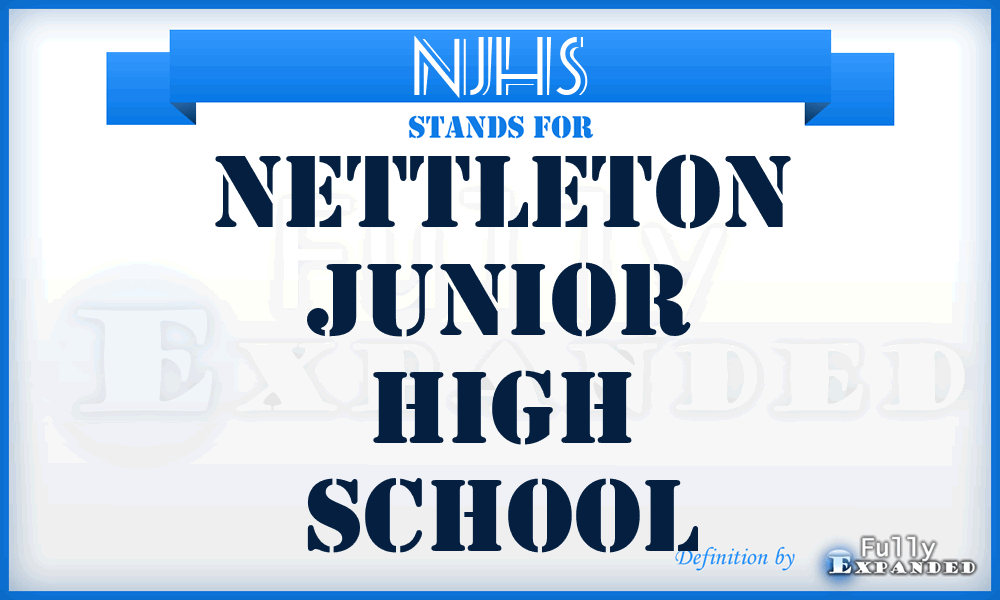 NJHS - Nettleton Junior High School