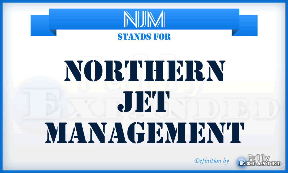 NJM - Northern Jet Management