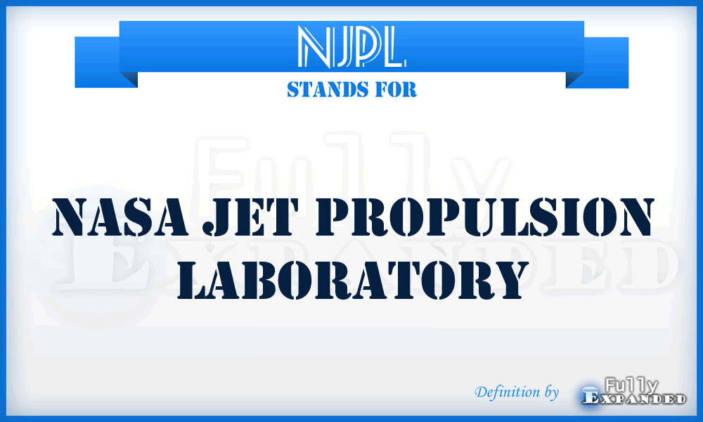 NJPL - Nasa Jet Propulsion Laboratory
