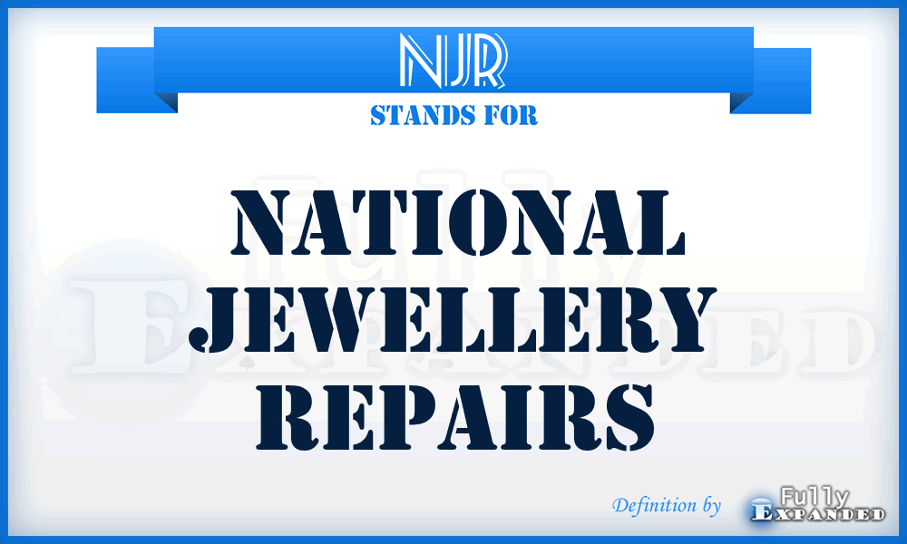 NJR - National Jewellery Repairs