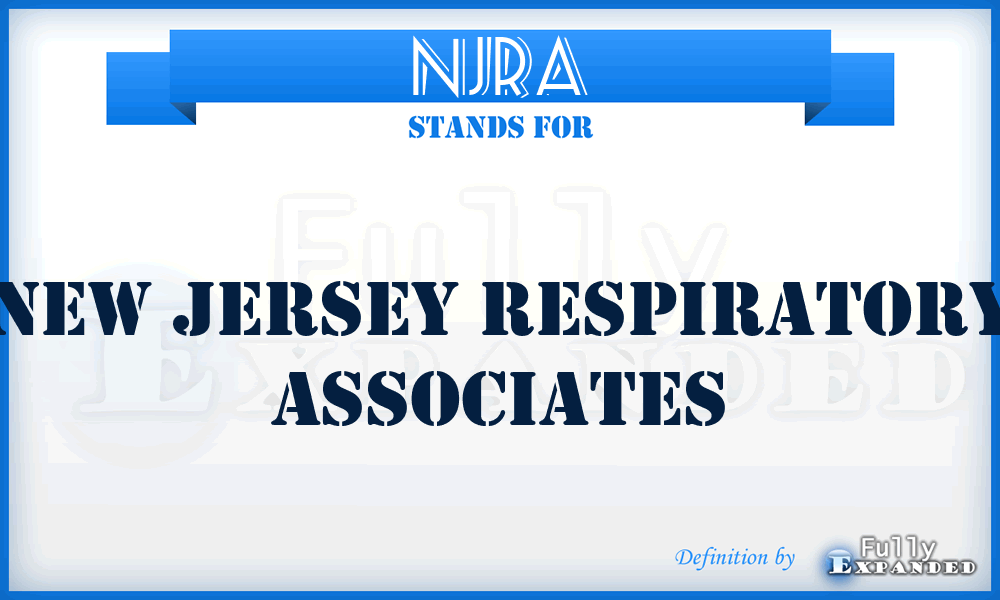 NJRA - New Jersey Respiratory Associates