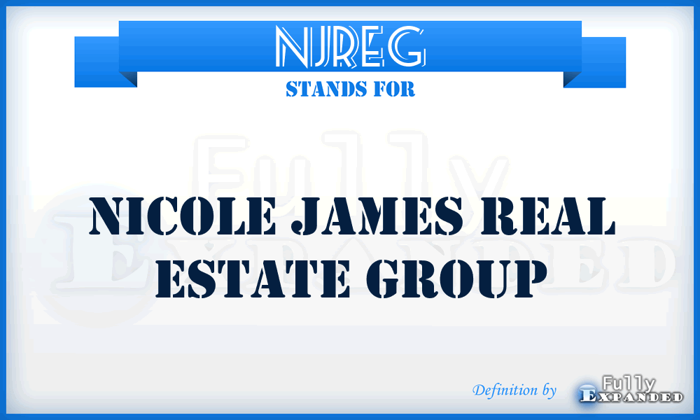 NJREG - Nicole James Real Estate Group