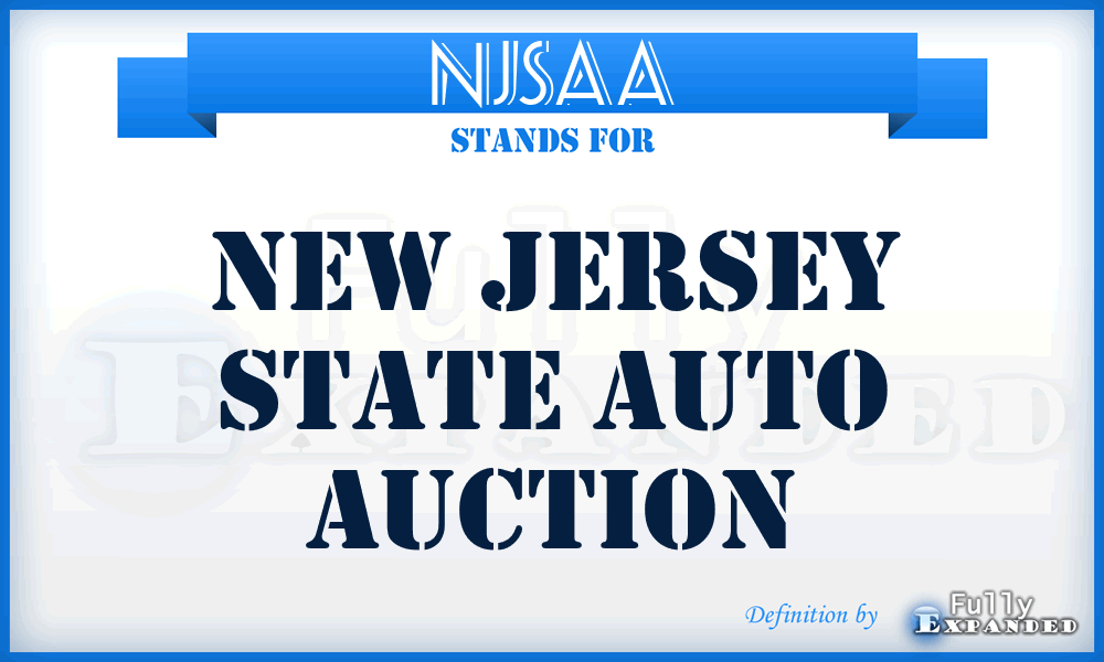NJSAA - New Jersey State Auto Auction