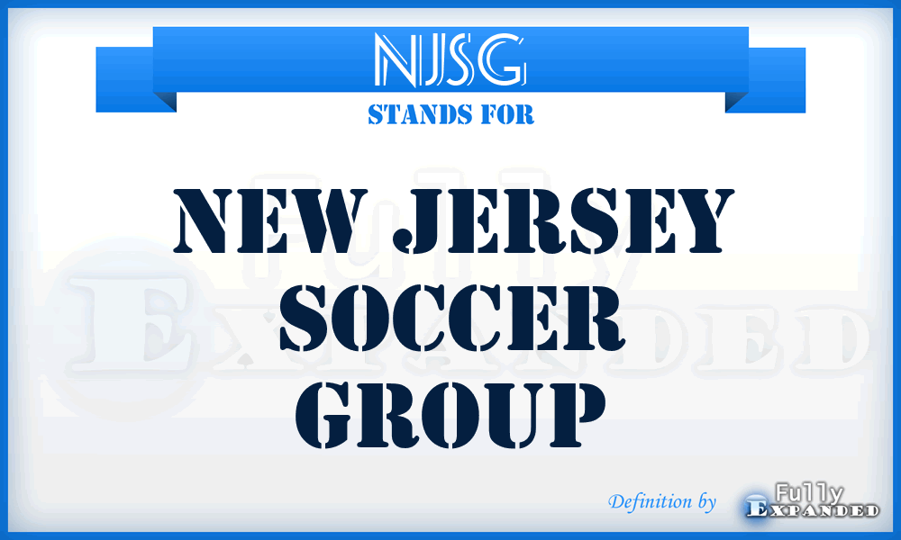 NJSG - New Jersey Soccer Group