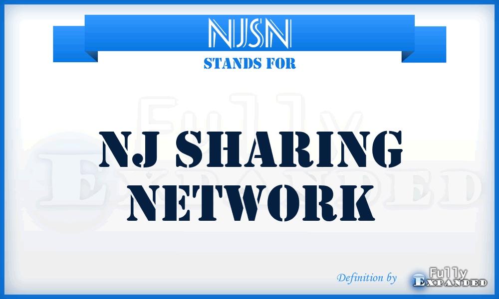 NJSN - NJ Sharing Network