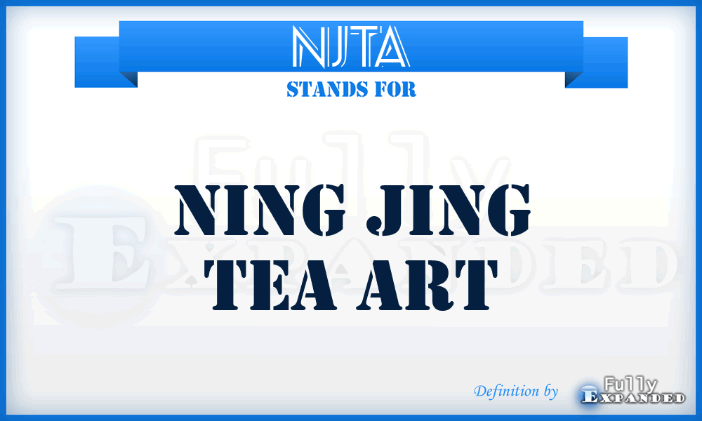 NJTA - Ning Jing Tea Art