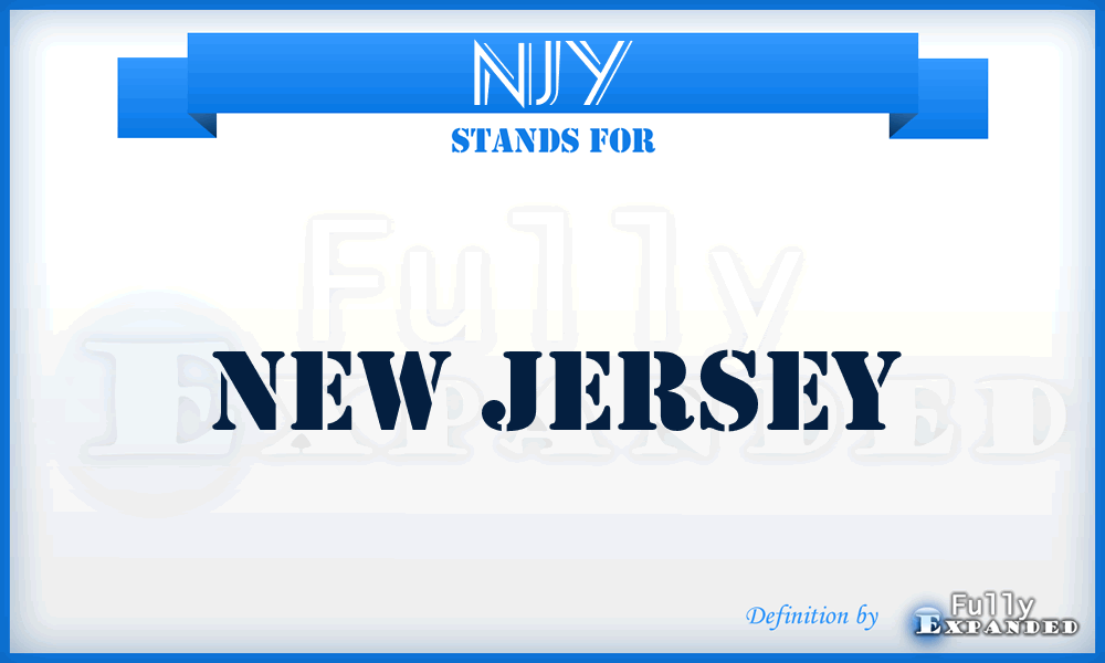 NJY - New Jersey