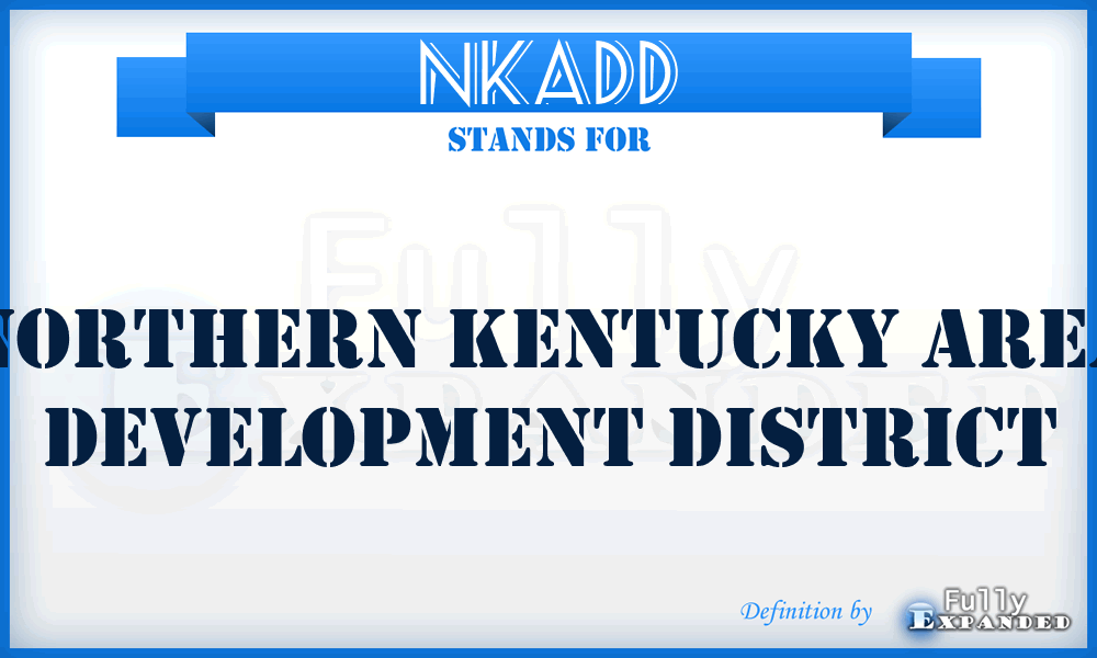 NKADD - Northern Kentucky Area Development District