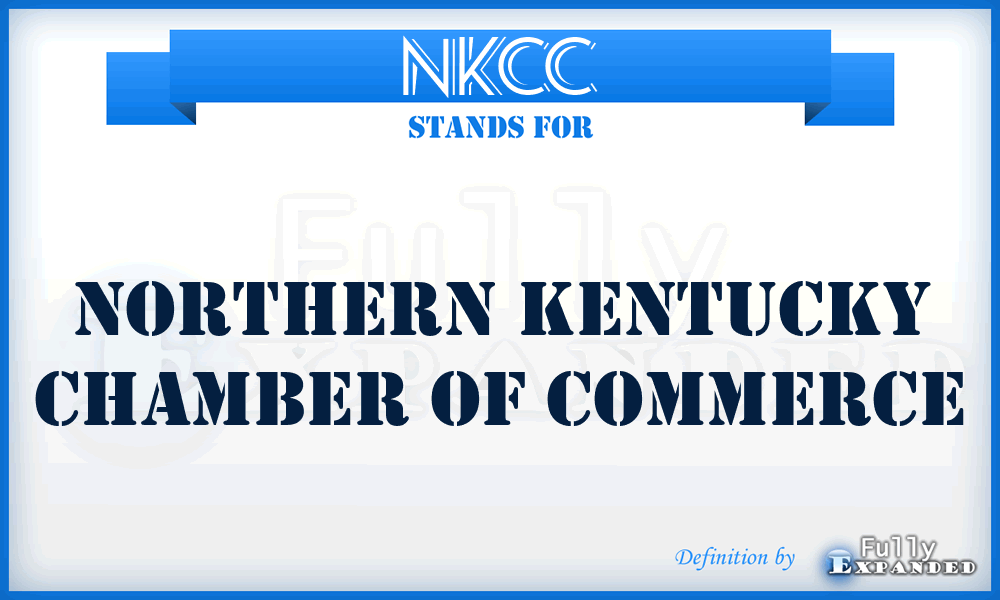 NKCC - Northern Kentucky Chamber of Commerce