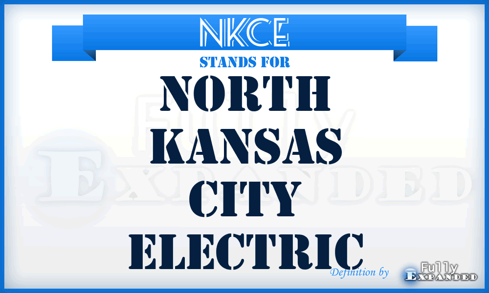 NKCE - North Kansas City Electric