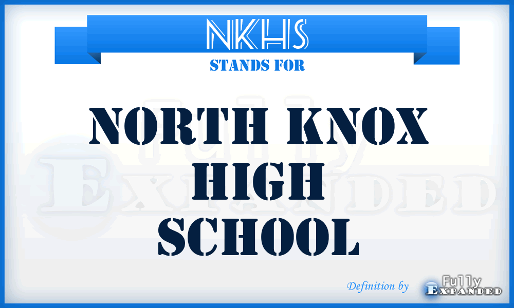 NKHS - North Knox High School