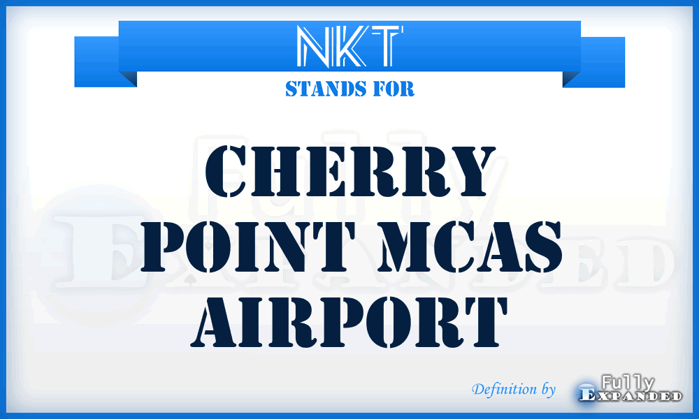 NKT - Cherry Point Mcas airport