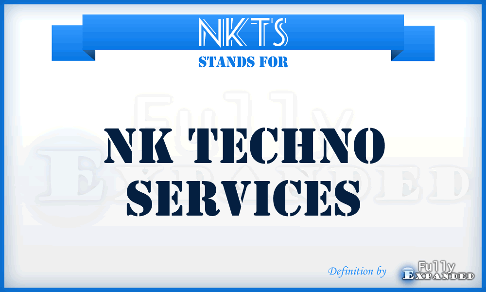 NKTS - NK Techno Services