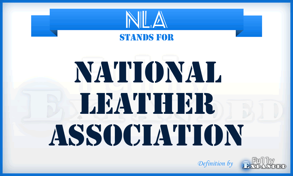 NLA - National Leather Association