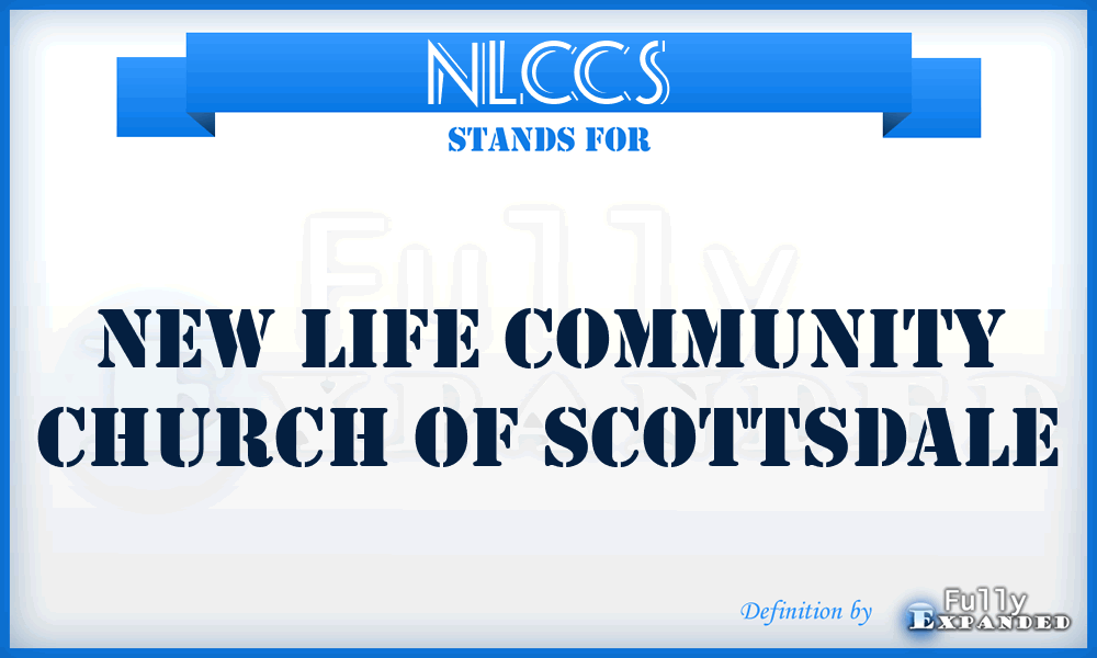 NLCCS - New Life Community Church of Scottsdale