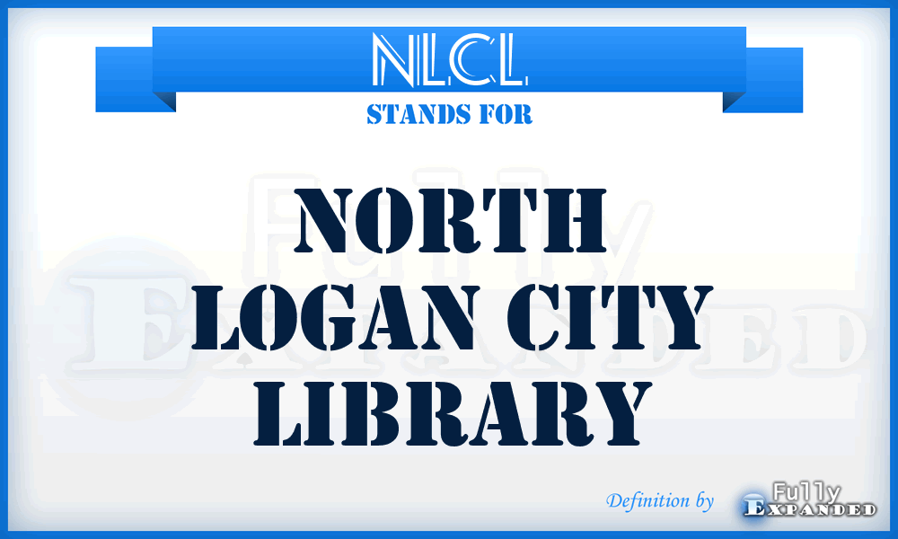 NLCL - North Logan City Library