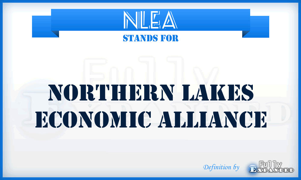 NLEA - Northern Lakes Economic Alliance