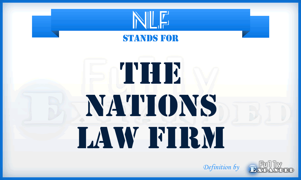 NLF - The Nations Law Firm