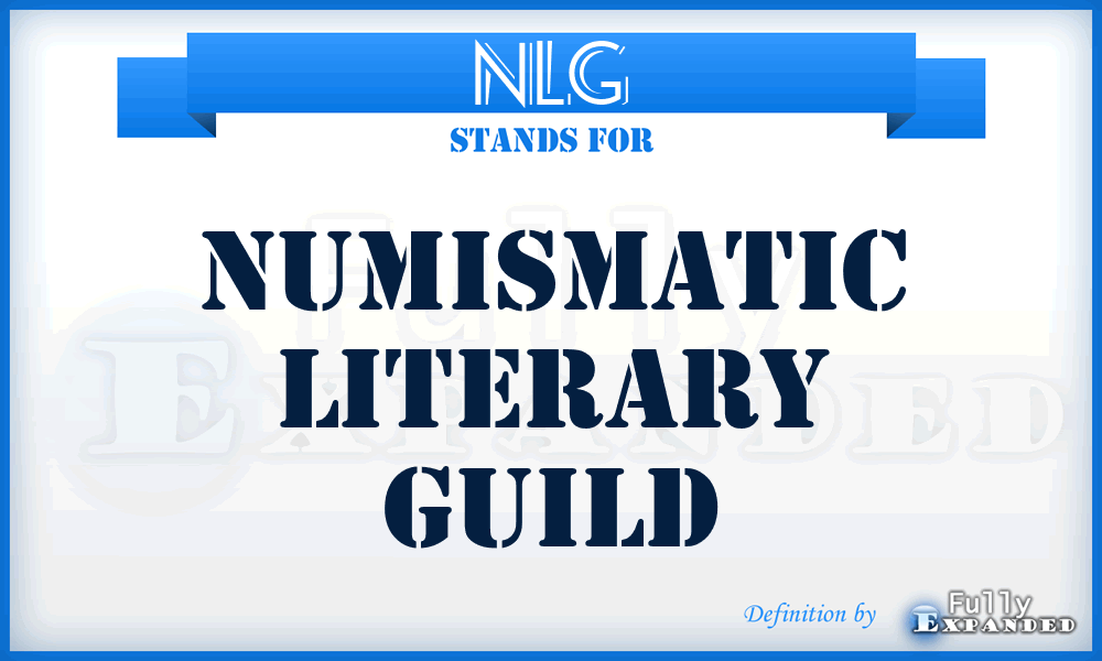 NLG - Numismatic Literary Guild