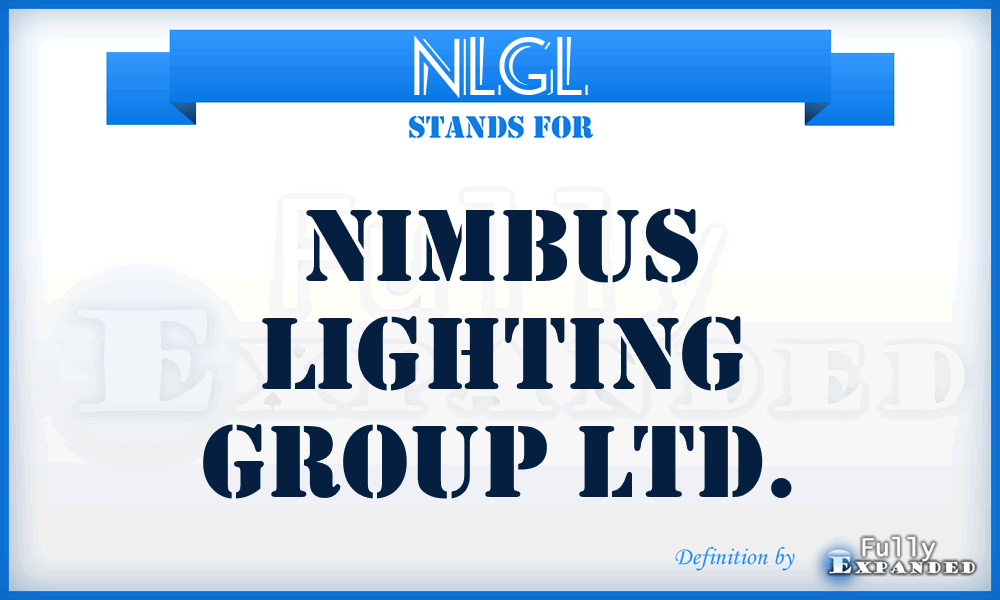 NLGL - Nimbus Lighting Group Ltd.
