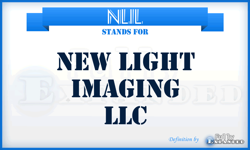 NLIL - New Light Imaging LLC