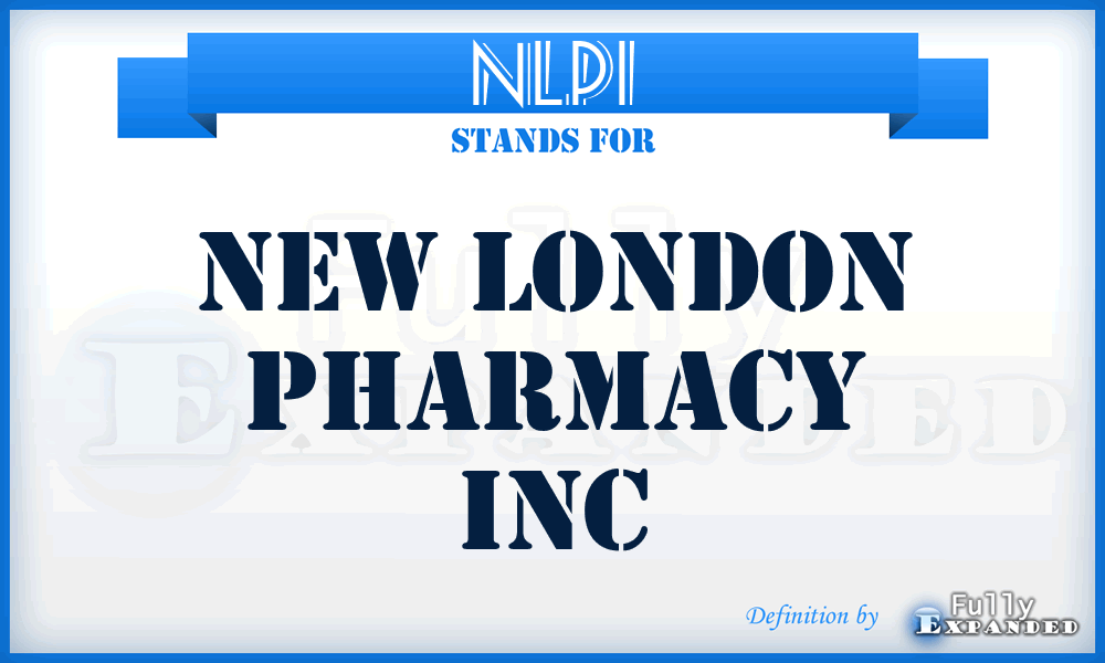 NLPI - New London Pharmacy Inc