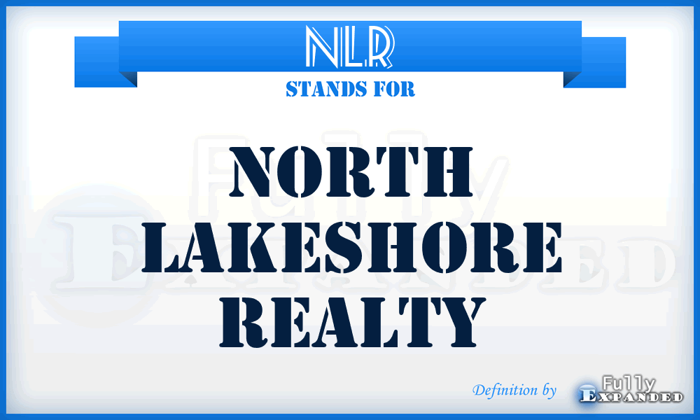 NLR - North Lakeshore Realty