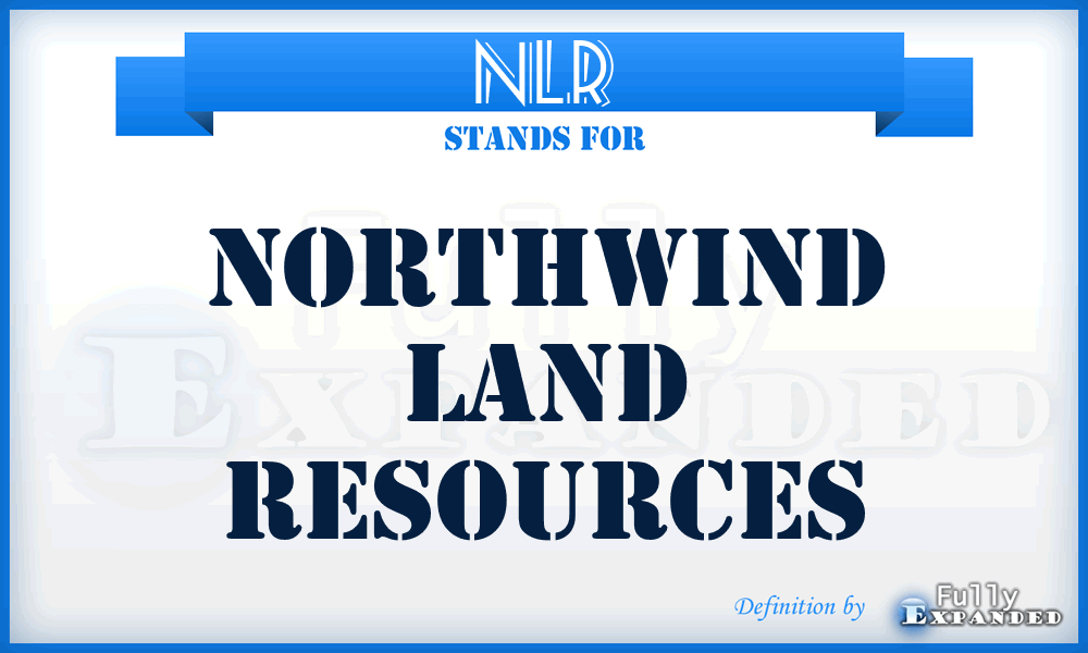 NLR - Northwind Land Resources