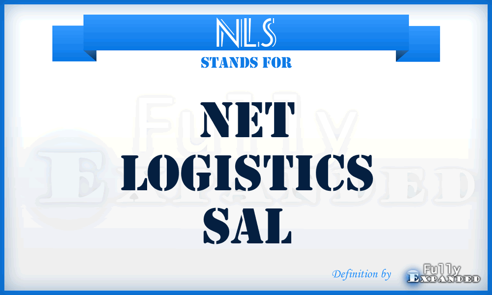NLS - Net Logistics Sal