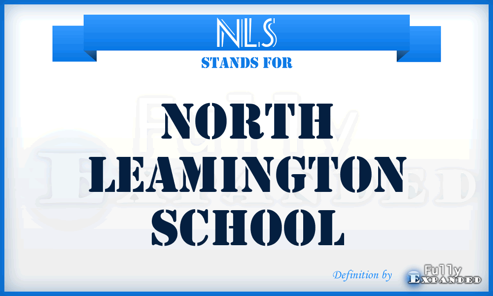 NLS - North Leamington School